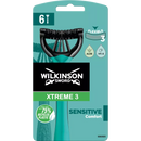 Wilkinson Wegwerpscheermesje, Xtreme 3 Sensitive Comfort Flexible, 6 stuks.
