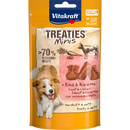 Vitakraft Dog Snacks, Treaties Minis avec boeuf et carotte, 48 g
