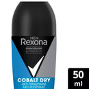 Déodorant anti-transpirant Rexona Roll-on Protection maximale Cobalt Dry, 50 ml
