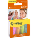 Ohropax Oordopjes Kleur, 8 stuks