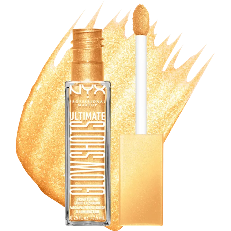 NYX PROFESSIONAL MAKEUP Fard à paupières Ultimate Glow Shots 07 Lemon Slayed, 1 pièce