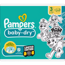 Pampers Luiers Baby Dry maat 3 (6-10 kg) Limited Edition Paw Patrol, maandelijkse doos, 234 stuks.