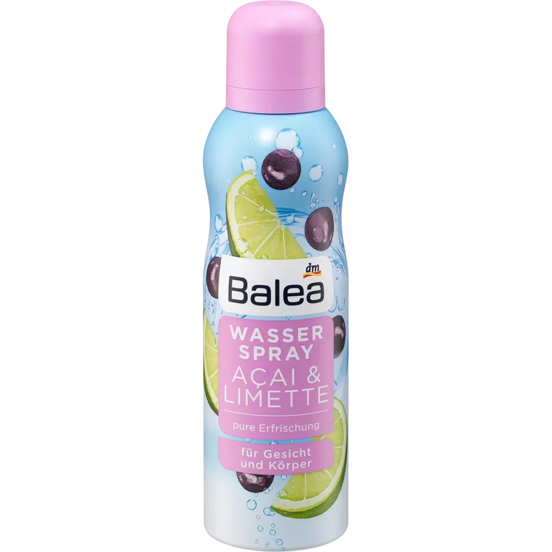 Balea Water Spray Acai & Limoen, 150 ml