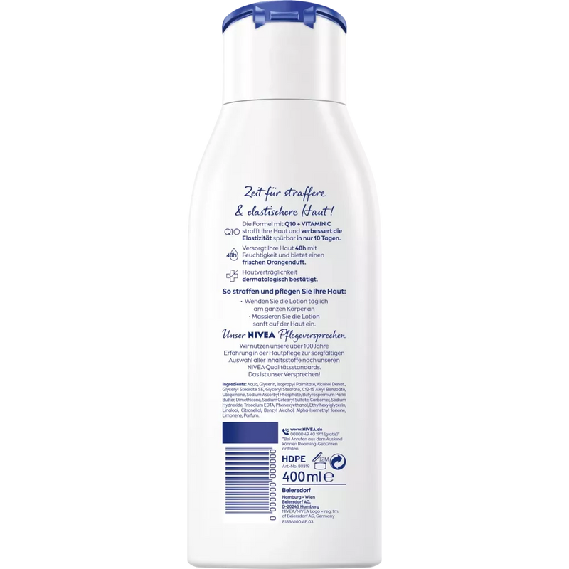 NIVEA Body lotion Q10 verstevigend, 0,4 l