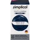 Simplicol Peinture textile bleu nuit intense, 1 pièce