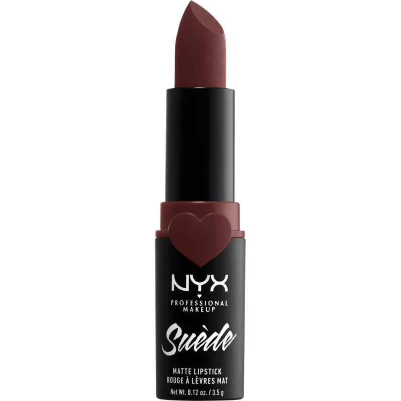 NYX PROFESSIONAL MAKEUP Lipstick Suede Matte 07 Cold Brew, 3,5 g