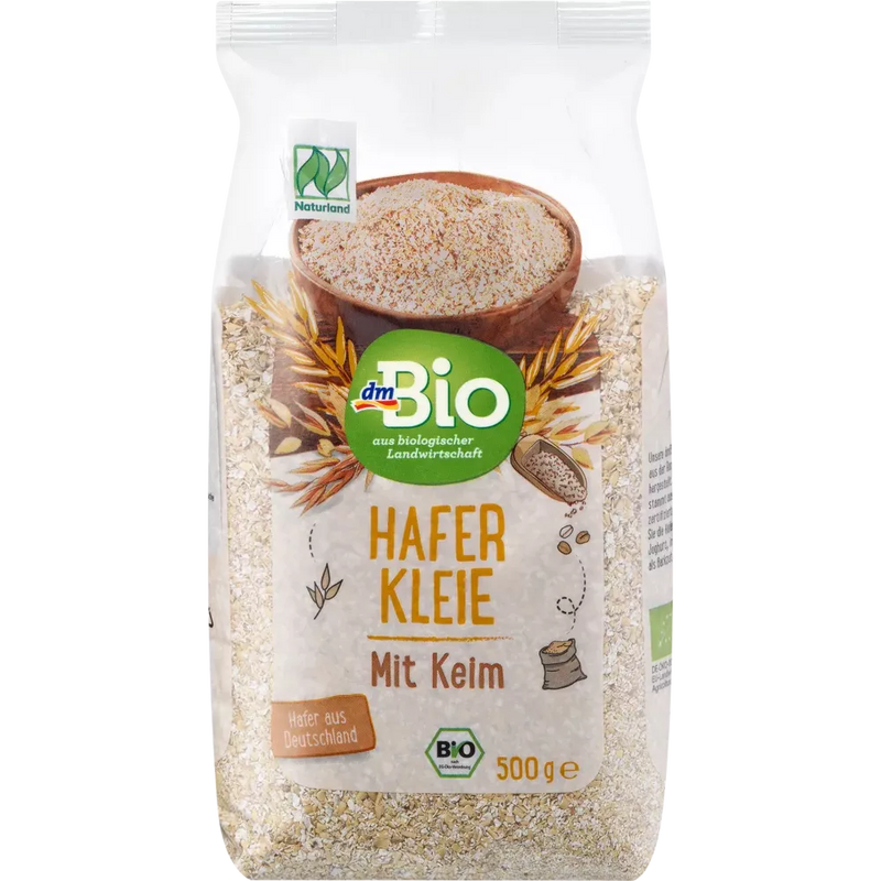 dmBio Haverzemelen met kiem Naturland, 500 g