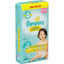Couches Pampers Premium Protection taille 4 Maxi (9-14 kg), vrac, 58 pièces.