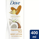 Dove Lotion pour le corps Rituel régénérant au parfum de noix de coco et d'amande, 0,4 l