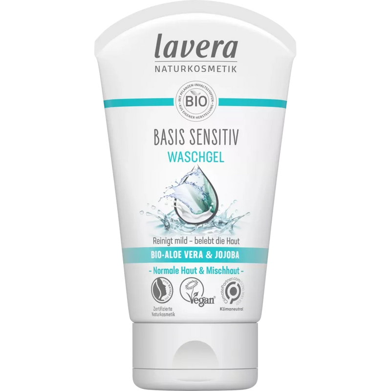 lavera Wasgel Basis Sensitive, 125 ml
