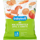 Babylove Petits pots pour bébé galettes de riz pomme-carotte, dès 8 mois, 35 g