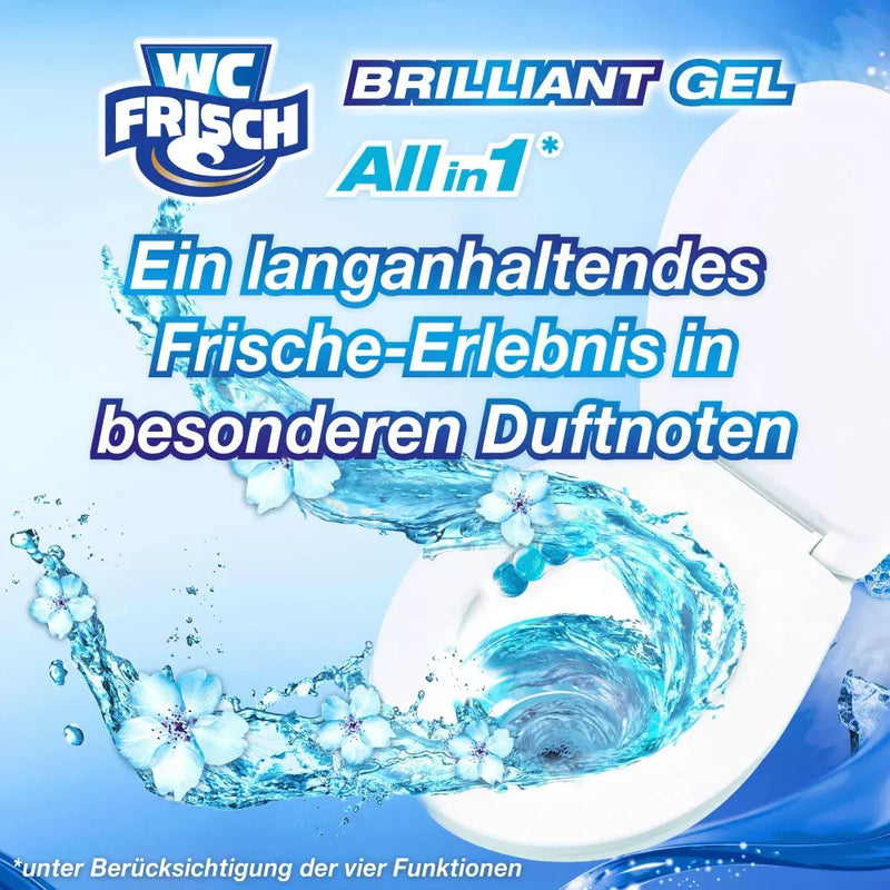 WC-Frisch Toiletreiniger Brilliant Gel Arctic Ocean, 1 st.