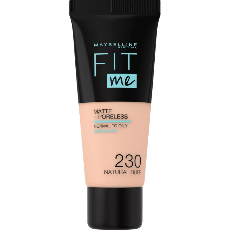 Maybelline New York Make-up Fit Me Matte & Poreless 230 Natural Buff, 30 ml