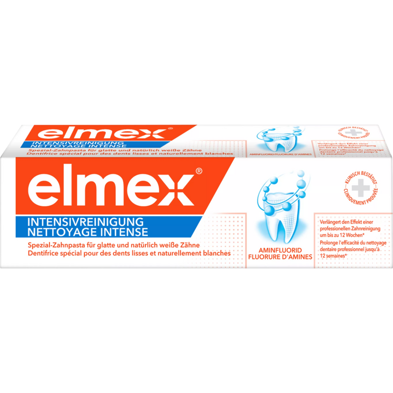 elmex Tandpasta Intensieve Reiniging, 50 ml