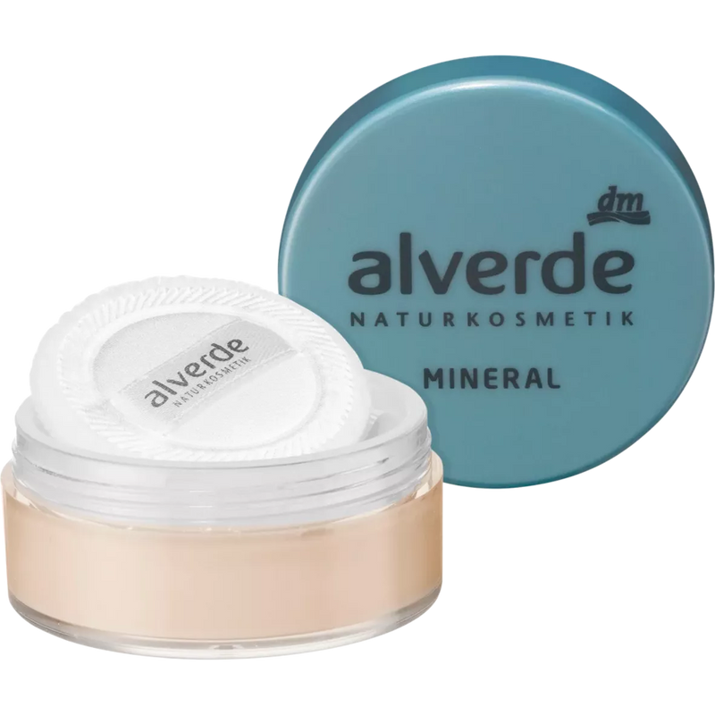 alverde NATURKOSMETIK Poeder Mineraal 02 Natuurlijk, 10 g