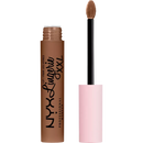 NYX PROFESSIONAL MAKEUP Lipgloss Lingerie XXL Matte 29 Hot Caramelo, 4 ml