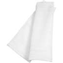 Serviette éponge ebelin blanche 100% coton biologique certifié GOTS, 1 pièce