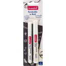 Crayons à craie Profissimo blancs, 2 pièces