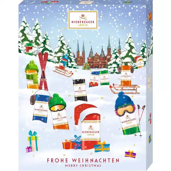 Niederegger Adventskalender "Winterklassiekers" 2023