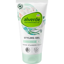 alverde NATURKOSMETIK Gel Coiffant Fleur de Lotus Bio, Riz Violet Bio, 150 ml