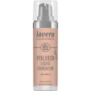 Lavera Make-up Hyaluron vloeibare foundation -Cool Ivory 02-, 30 ml
