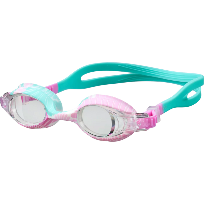 SUNDANCE Zwembril voor kinderen met roze-blauw patroon, 1 st.