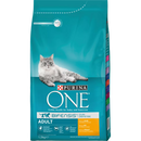 PURINA ONE katten Droogvoer, Adult met kip, 1,5 kg
