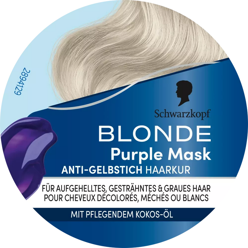 Schwarzkopf Blonde Anti Geel Tint Masker, 150 ml