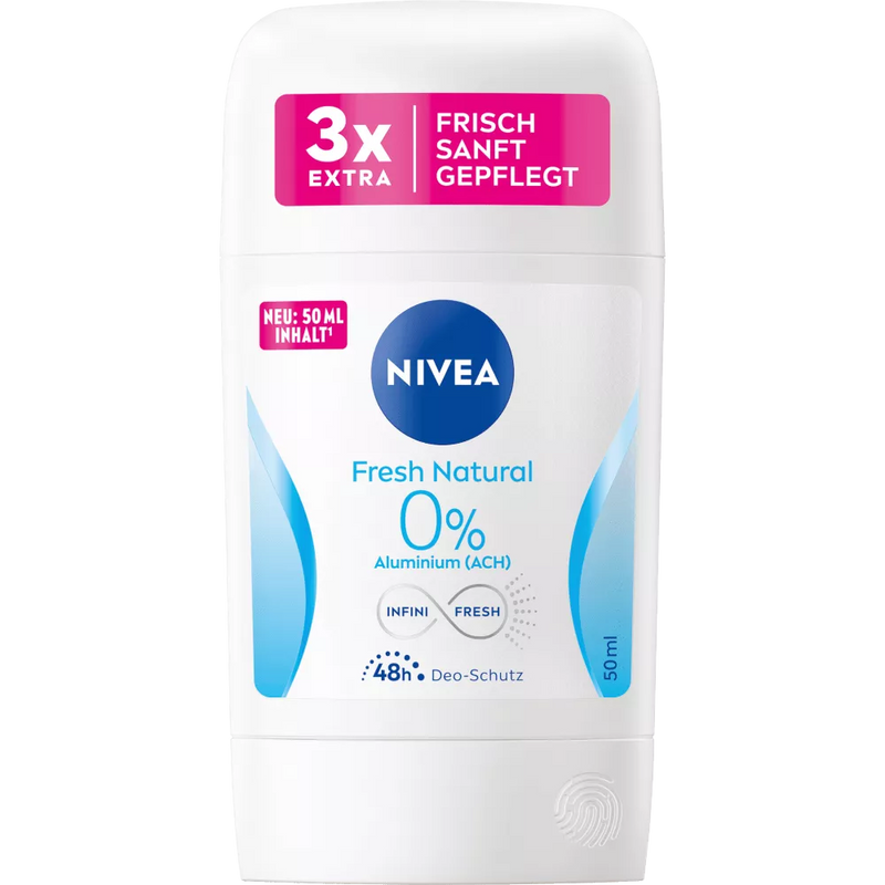 NIVEA Deostick Fris Naturel, 50 ml