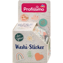 Profissimo Washi stickers, 13 motieven, 1 st.