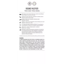 BIBS Sucette Latex, Couleur crème/vert, taille 1, dès la naissance, 2 pièces.