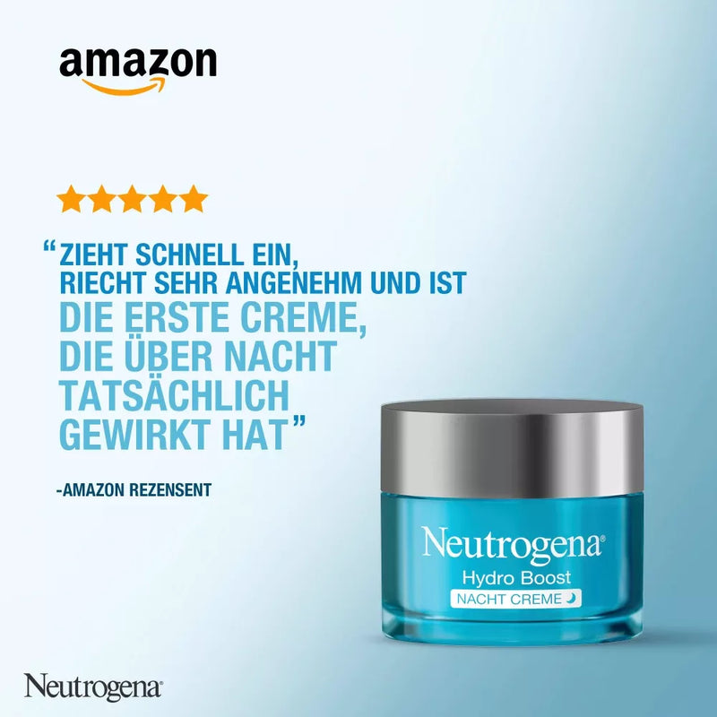 Neutrogena Nachtcrème Hydro Boost hydraterend, 50 ml