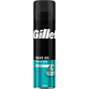 Gel de rasage Gillette, base sensible, 200 ml