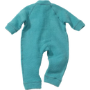 ALANA Baby-overall, maat 74, merinowol, petrol, 1 stuk