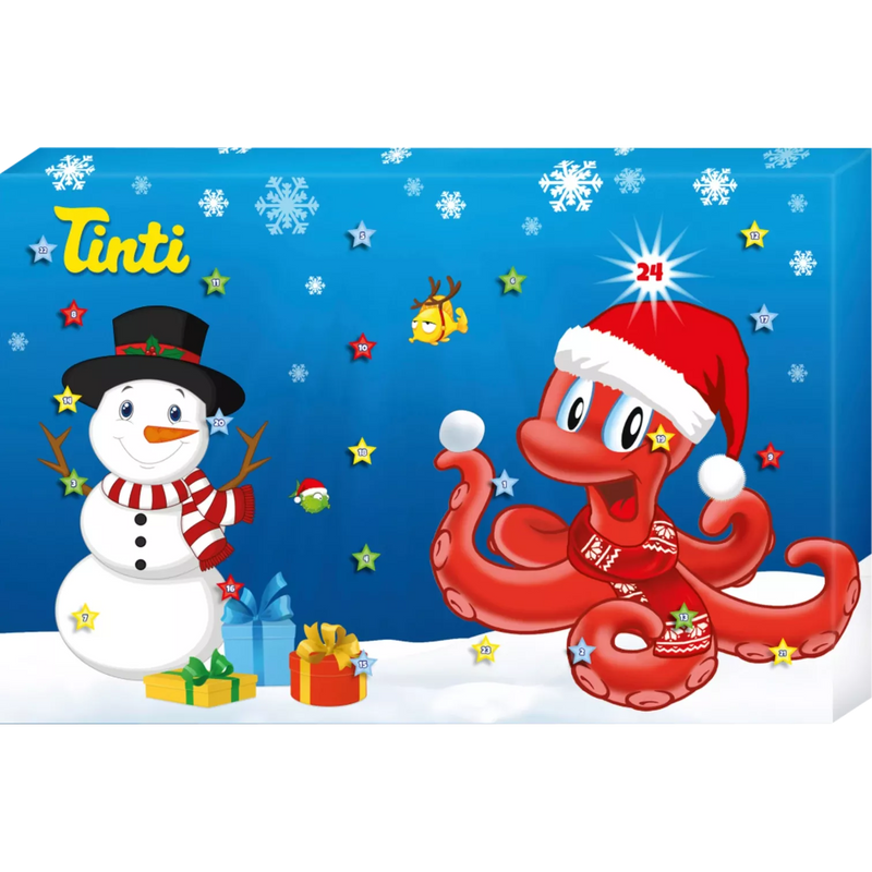 Tinti Adventkalender badderen, spelen en verzamelen fun 2022