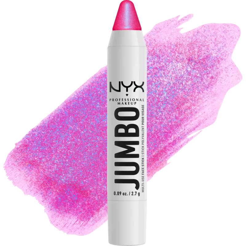 NYX PROFESSIONAL MAKEUP Highlighter Jumbo Gezichtsstick 04 Bosbessenmuffin, 2,7 g