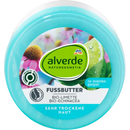 alverde NATURKOSMETIK Beurre pour les Pieds Citron Vert Bio Echinacée Bio, 200 ml