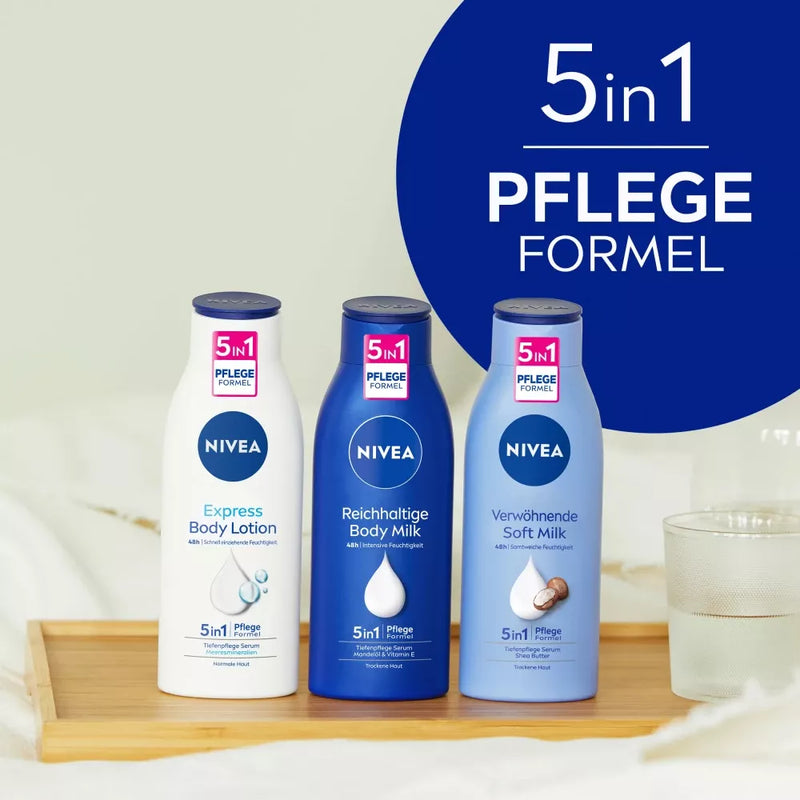 NIVEA Body Lotion Express 5in1 Verzorgingsformule, 400 ml