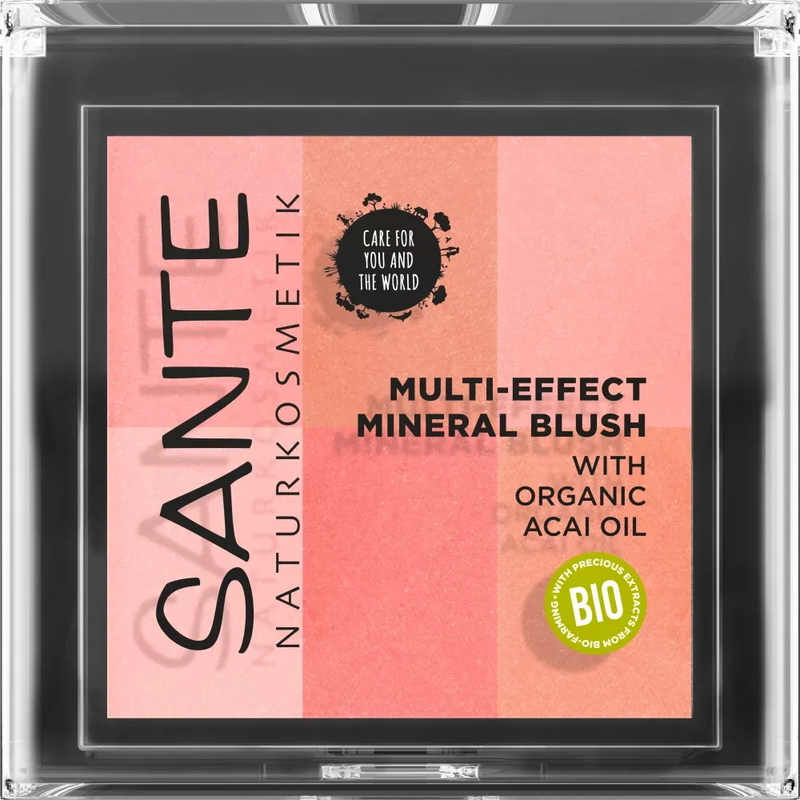 Sante Blush Multi-Effect Mineral 01 Koraal, 8 g