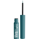 NYX PROFESSIONAL MAKEUP Eyeliner liquide mat vibrant et lumineux 01 Cyan Simp, 2 ml