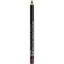 NYX PROFESSIONAL MAKEUP Crayon à lèvres Suede Matte 55 Cold Brew, 1 g