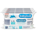 babylove Natte doekjes met 99% water (4 x 80 stuks), 320 stuks