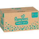 Couches Pampers Baby Dry Gr.7 Extra Large (15+ kg), boîte mensuelle, 132 pièces.
