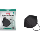 BN+K med FFP2 masker, zwart, 5 stuks.