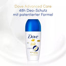 Déodorant anti-transpirant Dove Roll-on Advanced Care Original, 50 ml