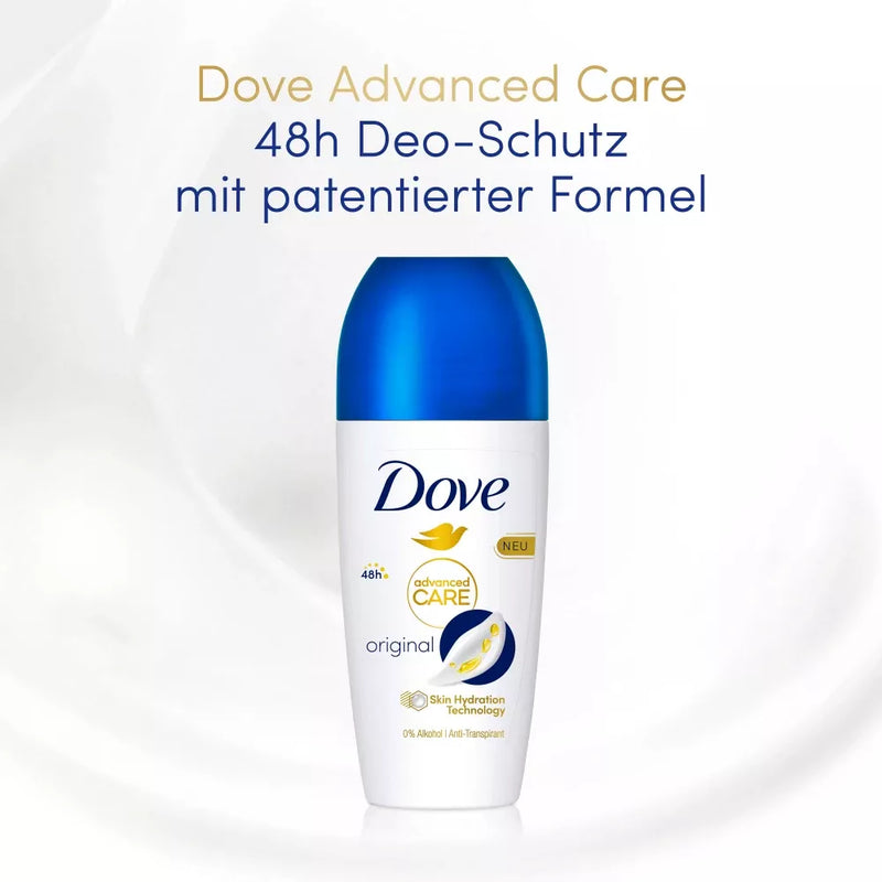 Dove Antitranspirant Deo Roll-on Advanced Care Original, 50 ml