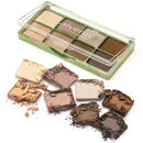 alverde NATURKOSMETIK Palette de fards à paupières 40 favoris caramel, 16 g