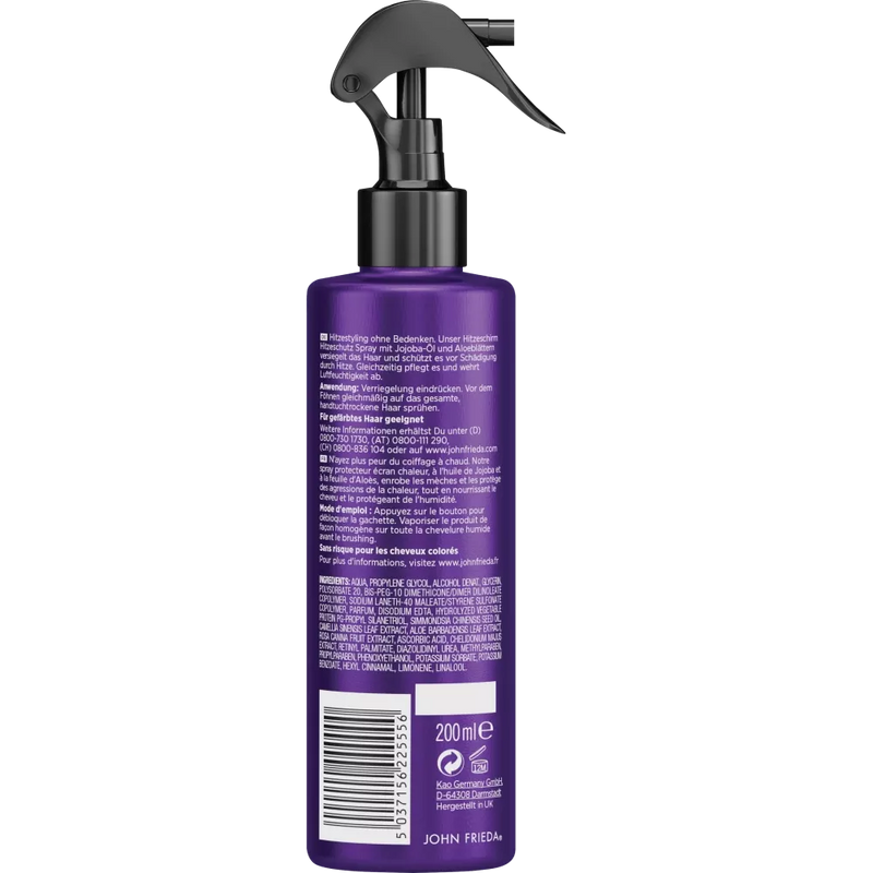 John Frieda Hittebeschermingsspray Hitteschild, 200 ml