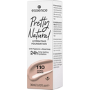 essence cosmetics Make-up Pretty Fond de teint hydratant naturel Cool Beige 110, 30 ml