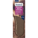 Semelles intérieures en laine mérinos Balea taille 40/41 (1 paire), 2 pièces.